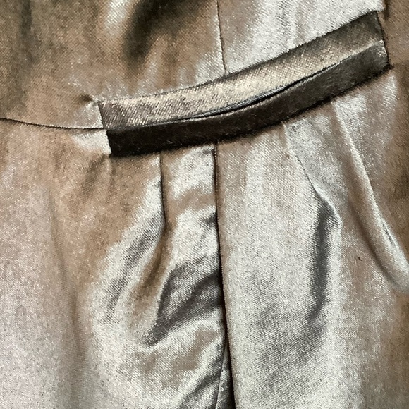 Pringle of Scotland Silver Grey Velvety Jacket Sz-6 - Picture 4 of 7